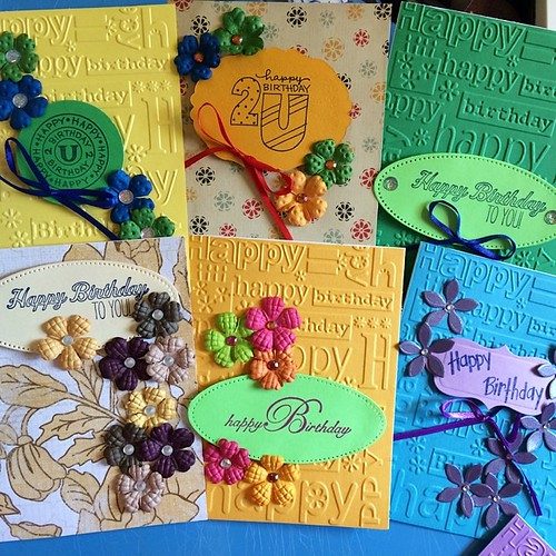 Assorted birthday card multi-pack