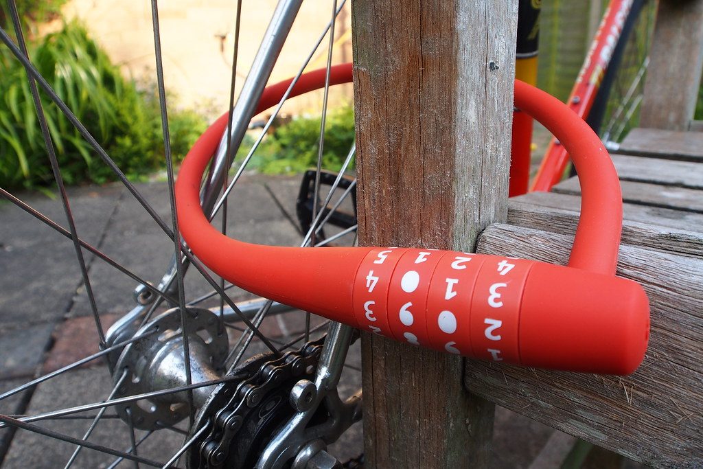 Bike lock (U-lock or combo)