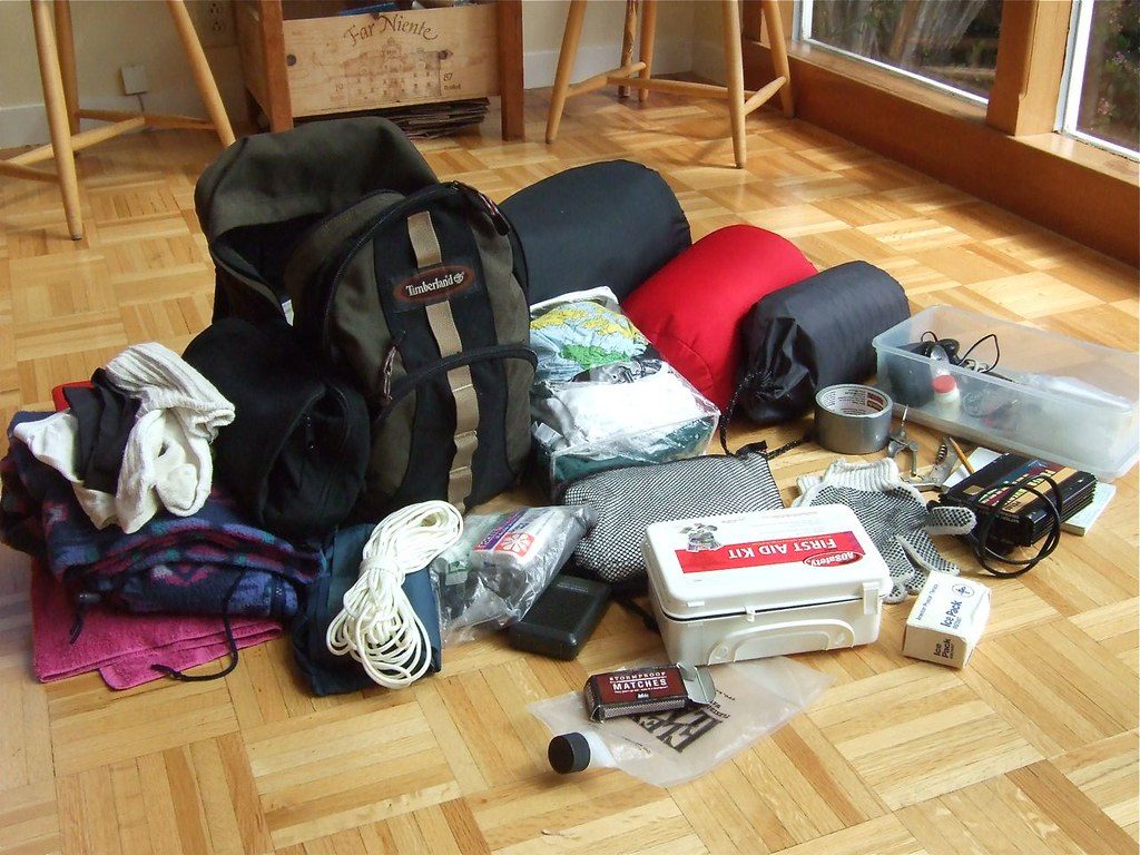 Camping water-container carry sling