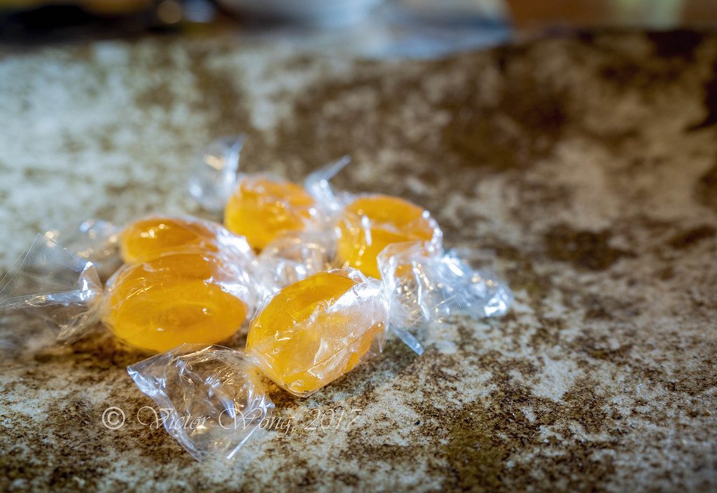 Clear cellophane treat bags