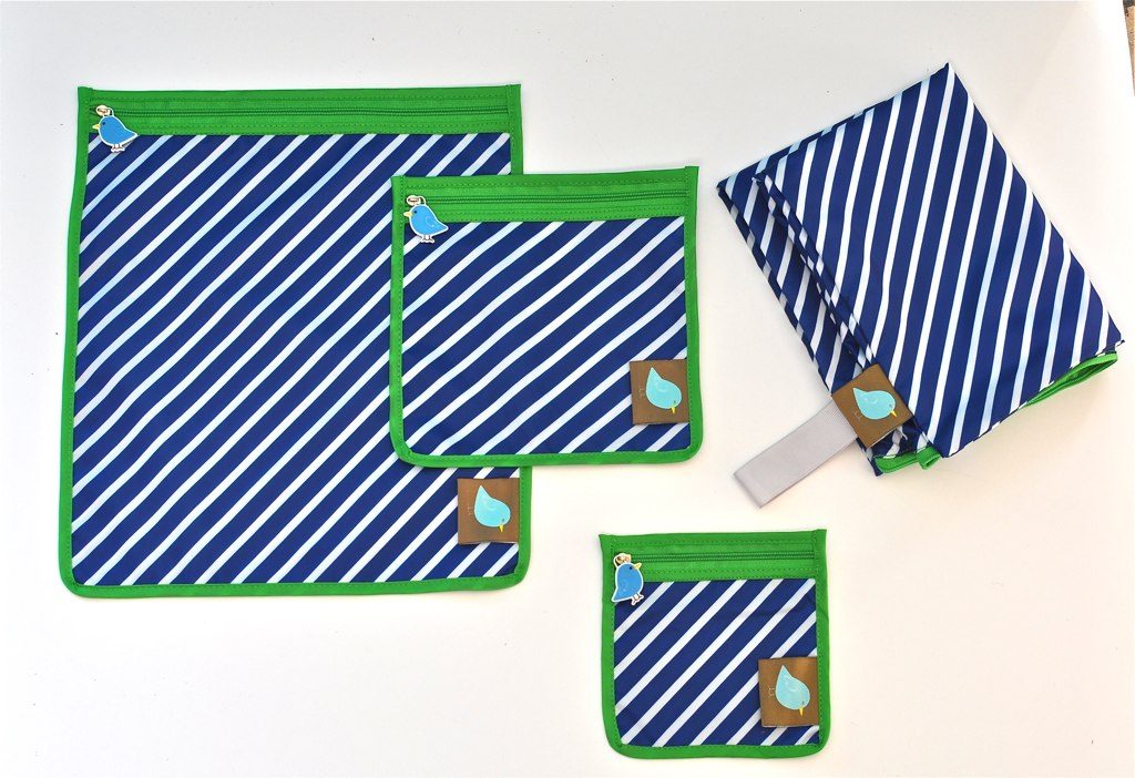 Dreidel game set with storage pouch