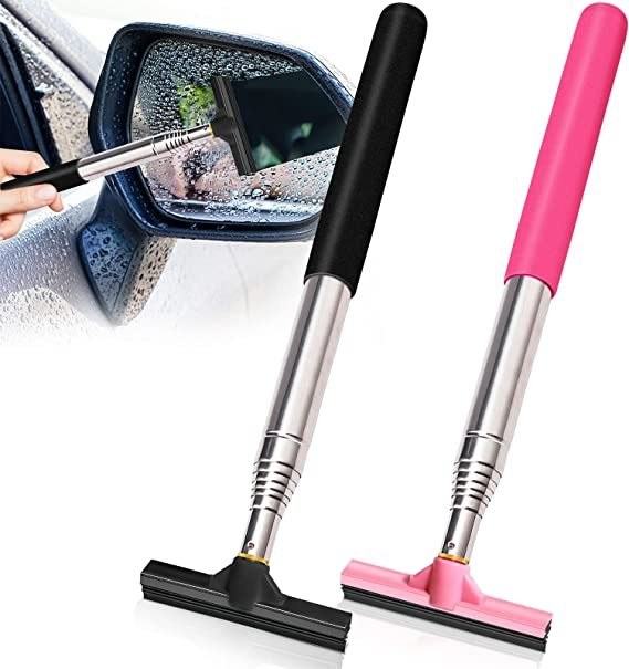 DS2081 retractable car-mirror squeegee (2-pack)
