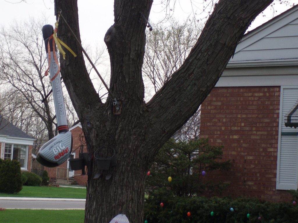 Easter inflatable yard decoration