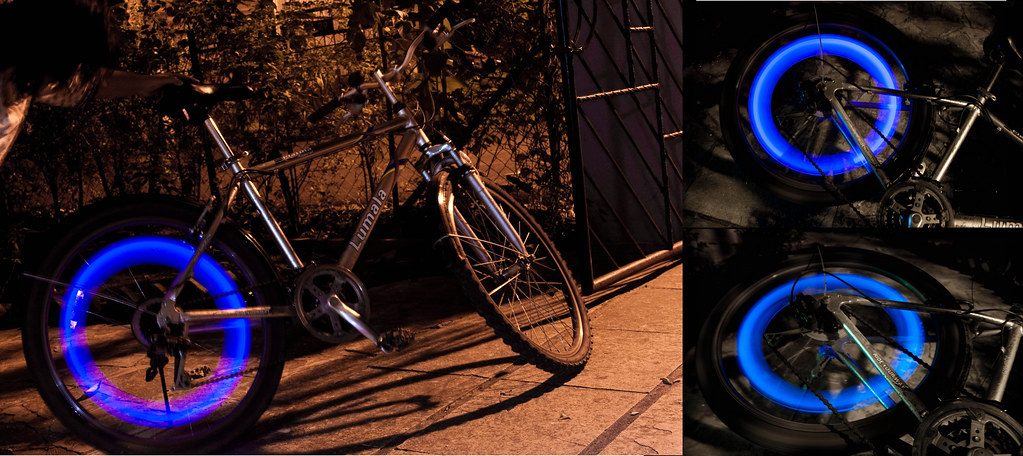 LED bike wheel/spoke lights