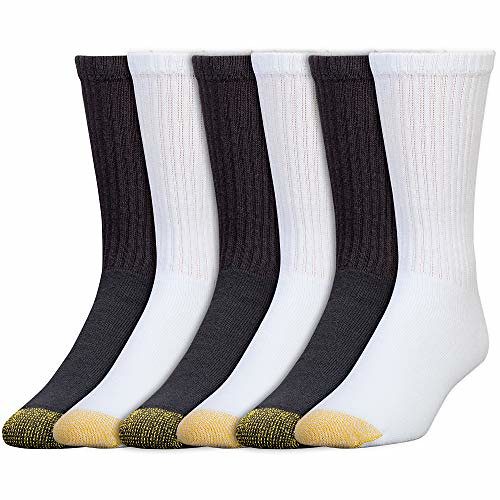 Men's crew socks 6-pack
