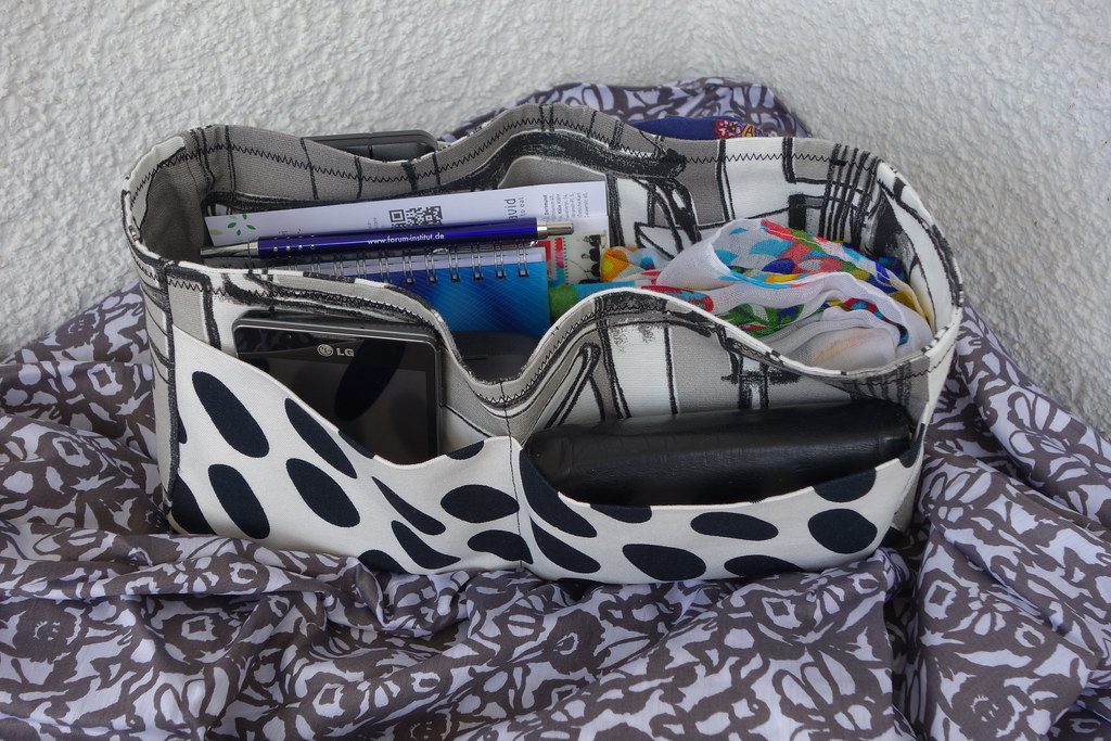 Mom-life tote organizer insert
