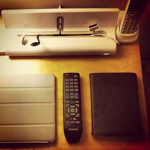 Nightstand with charging station