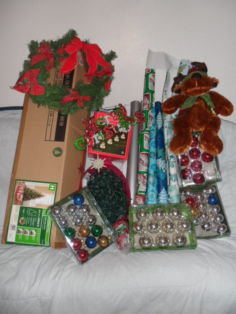 Pre-lit artificial Christmas wreath