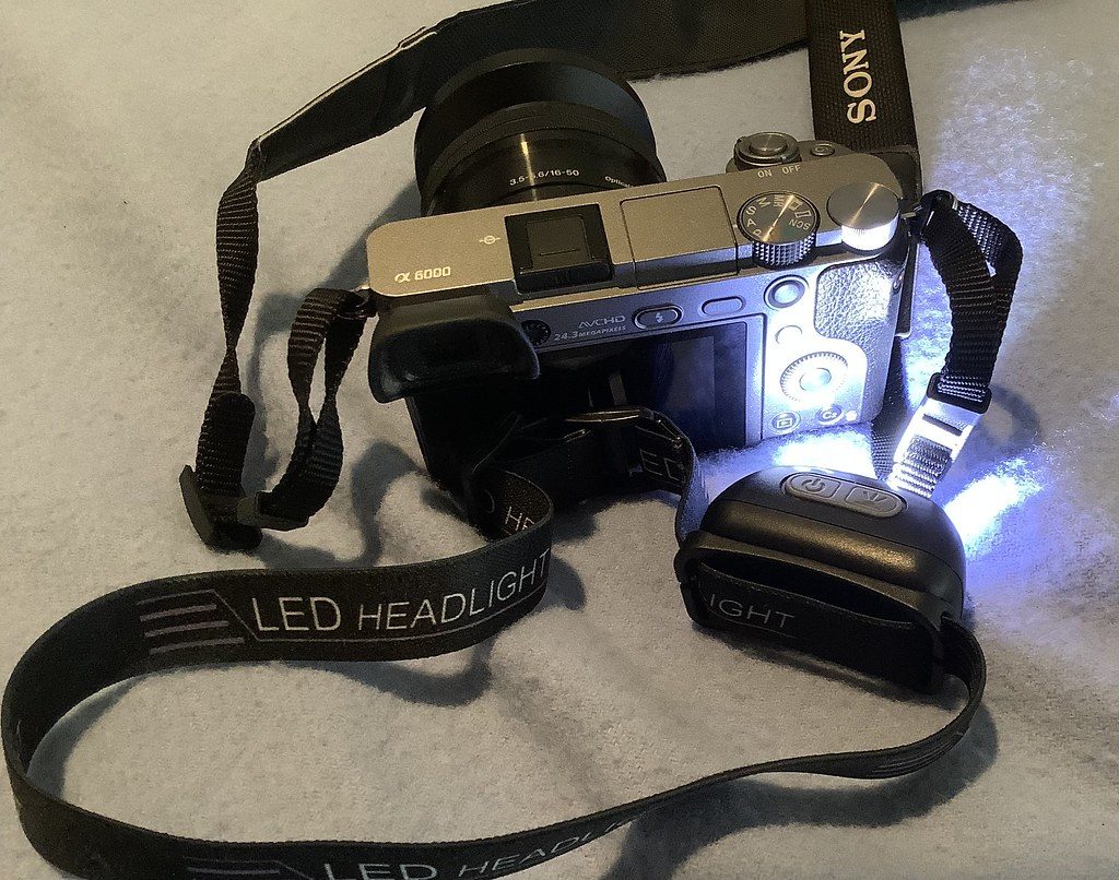 Rechargeable LED headlamp