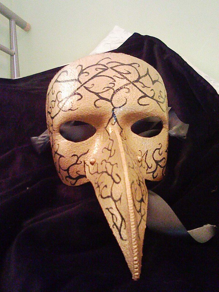 Reusable carnival masquerade mask blank set