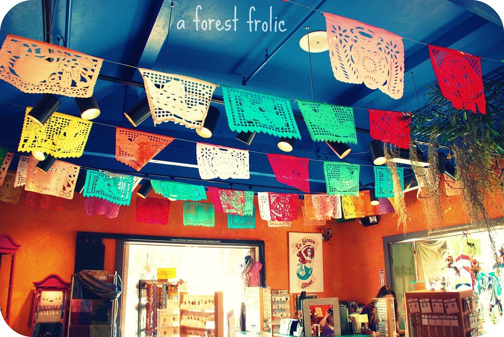 Reusable papel-picado style banner set