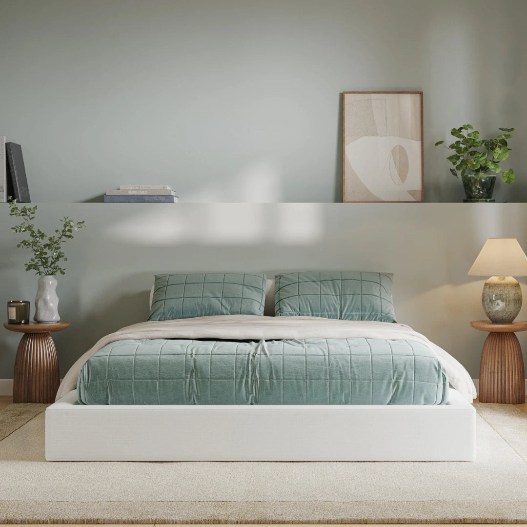 SoftFrame Designs cushioned bed frame