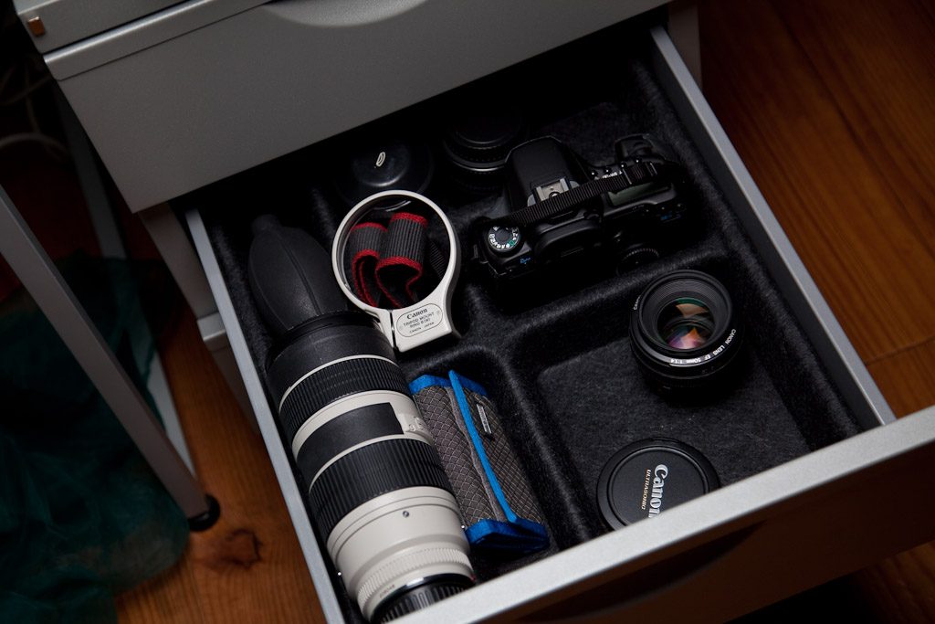 Tea-bag organizer drawer insert
