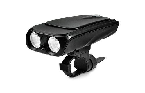 USB-rechargeable bike light set